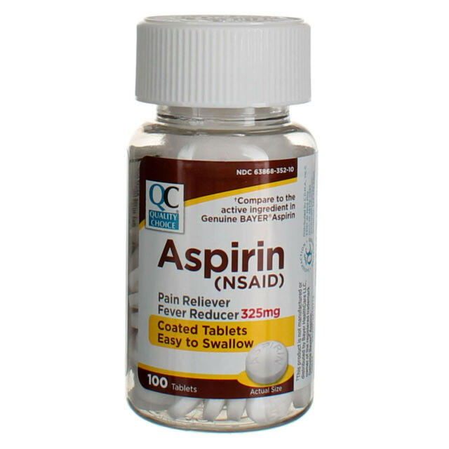 Quality Choice Aspirin (NSAID) 325 MG Corporación World Services