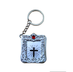 LLAVERO CON CRUZ PLATEADO (DKC9539SL)