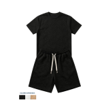 CONJUNTO SHORT CORTO /FRANELA  CUELLO REDONDO - Imagen 2