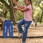 PANTALON JEANS PARA NIÑA (TALLA 6-12) - Imagen 2