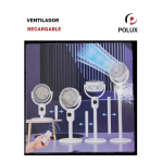 VENTILADOR RECARGABLE POLUX - Imagen 4