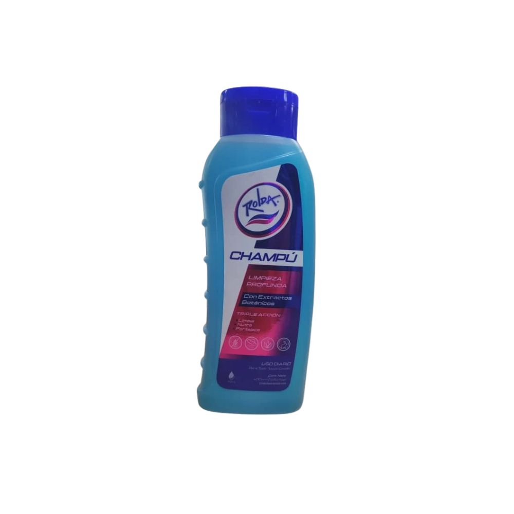 ROLDAN (1) SHAMPOO ROLDA EXTRACTOS BOTANICOS AZUL - Imagen 1