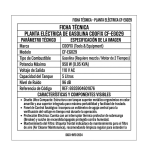 PLANTA ELÉCTRICA / GASOLINA110V 0.95KW 96DB - Imagen 5